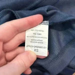 Lush Clothing Lush Vintage dark blue satin looking strapless dress in size xs Photo 5