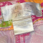 Hawaiian Tropic  Vintage 80s Sz 14 Pink Patchwork Ankle Pants Photo 3