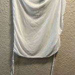 Wild Fable White Mesh Drawstring Cover Up Skirt Woman’s XL NEW Photo 0