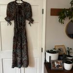 Ulla Johnson 2023‎ Summer  Selena Coverup Midi Dress Lapis Size P XS Boho Wedding Photo 4