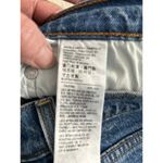 Levi's LEVI Strauss Co Rib Cage Straight Leg Distressed Cropped Ankle Blue Jeans 32/27 Photo 15