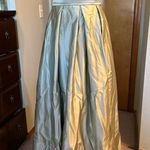 NWOT light green satin strapless pleated formal dress size S prom bridesmaid Photo 0