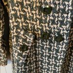 Available Belted Dress Coat Size Medium Green Photo 3