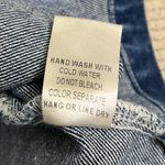 Cloud Ten  Blue Denim Overall Casual Cotton Mini Dress Women’s Size large Photo 6