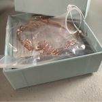 LIGHT Pink Crystal Flower Urn Bracelet Memorial Bangle Jewelry for Ashes Photo 2