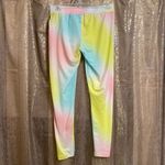 Hurley  girls XL pastel pink blue yellow soft leggings, NWT Photo 1