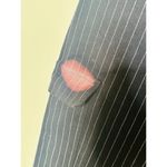 THAKOON x RTR Navy Stripe Twill Pinstripe Cargo Pants Size 12 Blue Photo 5