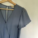 Altar'd State blue frilly romper casual lightweight summer women's size small Photo 1