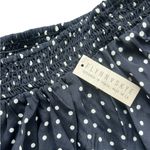 Flynn Skye  Black Polka Dot Off-Shoulder Crop Top Athens Top Moonshine Dot NWT Photo 3