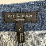 Rag and Bone  Marina Denim Wrap Mini Skirt Size 2 Photo 7