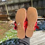 Caslon New Circa Red Leather Thong Sandals size 5 Photo 5