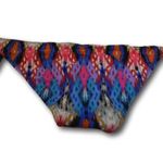 Skye Swimwear Skye Women's Bikini Swimsuit Bottom Multicolor Side Tie Size: S- NWOT Photo 1