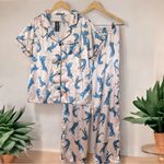 Tart Collections Tiger Printed Satin Pajamas Pink Size XL Photo 2