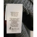 1. State  Balloon Sleeve Ribbed V-Neck Pullover Sweater Medium Grey XS NEW Photo 5