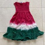 Steve Madden Strapless Watermelon Dress Sz Medium Photo 3