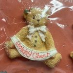 Lapel Pin & Matching Stud Earrings Christmas Holiday Cheer Bear Set Photo 9