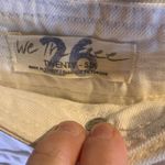 Free People  We the Free White Cotton Wide Leg Crop Jeans Size 26 Photo 3