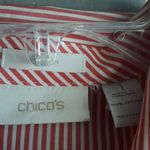 Chico's  button up dress shirt stripes Photo 4