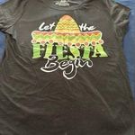 Wound Up let the fiesta begin tee cinco de mayo nwot black juniors 2x Photo 0