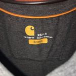 fitted gray tank top with v-neck front carhartt force style size XS Photo 2