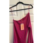 Cult Gaia  Women's Small Bloom Evora Knit Dress Fuscia Maximalist Event Gala Mini Photo 2