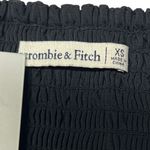 Abercrombie & Fitch  Sweetheart Long Sleeve Cropped Corset Top XS Black EUC Photo 6