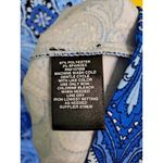 Chetta B  Blue‎ Paisley Sleeveless Dress Size 10 Photo 6