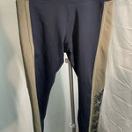 New Balance New‎ Balance Medium Black/Olive green Accent cropped leggings (7/8 length) Photo 0