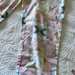 Lands' End Cotton Poplin Pajama Crop Pants ROSE CIRCLE OF FRIENDS QUILT Photo 3