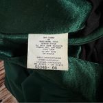 Jessica McClintock  Vintage 90’s Y2K Emerald Green Flower Babydoll Mini Dress Photo 11