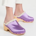 Sleeper  Matilda Shearling Clogs in Lilac Photo 1