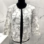 Dressy women’s cotton jacket 🌸 Black Size L Photo 0