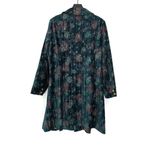 JOE BROWNS Remarkable Crushed Velvet Coat Teal Floral 16 Green Photo 11