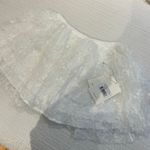 Peppermayo Erin Layered White Mini Skirt Photo 1