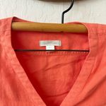 Outerknown  Retrograde Linen Sunset Orange Pink Jumpsuit XS Photo 6