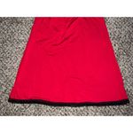 Marilyn Monroe Women's Red with black‎ lace nightgown size medium Photo 2