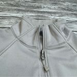 The North Face  Women's Full Zip Track Jacket XS Extra Small Oatmeal Beige Cream Photo 2