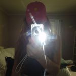 Neon Pink Hat Photo 1