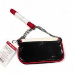 Brighton Red and Cream Clutch with Heart Design Photo 1