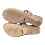 Bella Vita  Italy Leather Upper Multicolor Thong flip flop Sandal. SZ.9 Photo 6