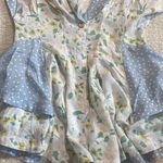 Free People  Pastel Floral Mini Dress Photo 9