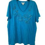 cj banks Women's Royal Blue Top Photo 0