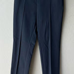 Akris Punto  Trouser Pants Navy Blue Slim Fitted Tailored Pants‎ Size 8 Photo 0