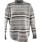 American Eagle  Outfitters Striped Mock Neck Turtleneck Long Sleeve Sweater XS Photo 23