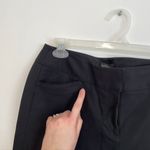 White House | Black Market WHBM Slim Ankle Pants Solid Black Cropped Dress Pants 4 Photo 9