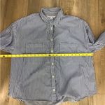 Old Navy Blue Striped Women’s Shirt Photo 3