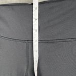 Lululemon Gather & Crow Crop Leggings Womens 8 Black Split Hem Athleisure Yoga Photo 6