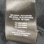 Aritzia Tna Mini Dress XL Black Micro Rib Knit Bodycon Soft Modal Blend Casual Photo 11