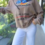 Concert Hoodie Kanye West Brown Size M Photo 0