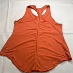 Zyia Orange Relaxed Asymmetrical Tank Top Photo 1